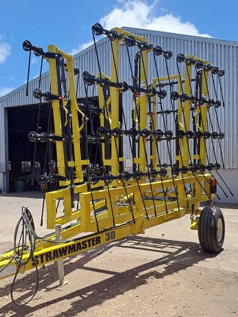 DEGELMAN 30FT STRAWMASTER SM700 NT HARROW – 4 ROW